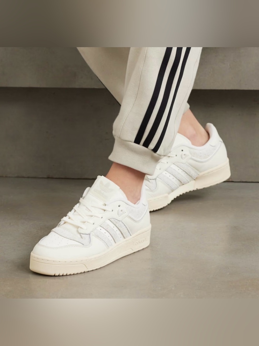 Adidas Rivalry 86 Low men’s white leather sneakers